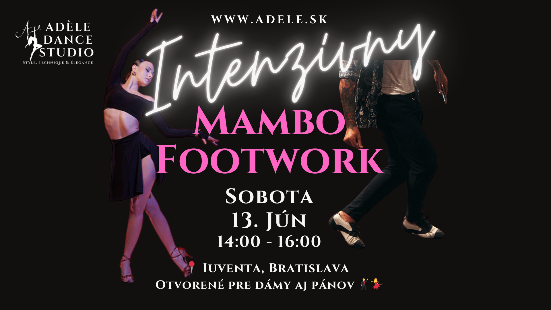 Intenzívny Mambo Footwork Workshop Bratislava