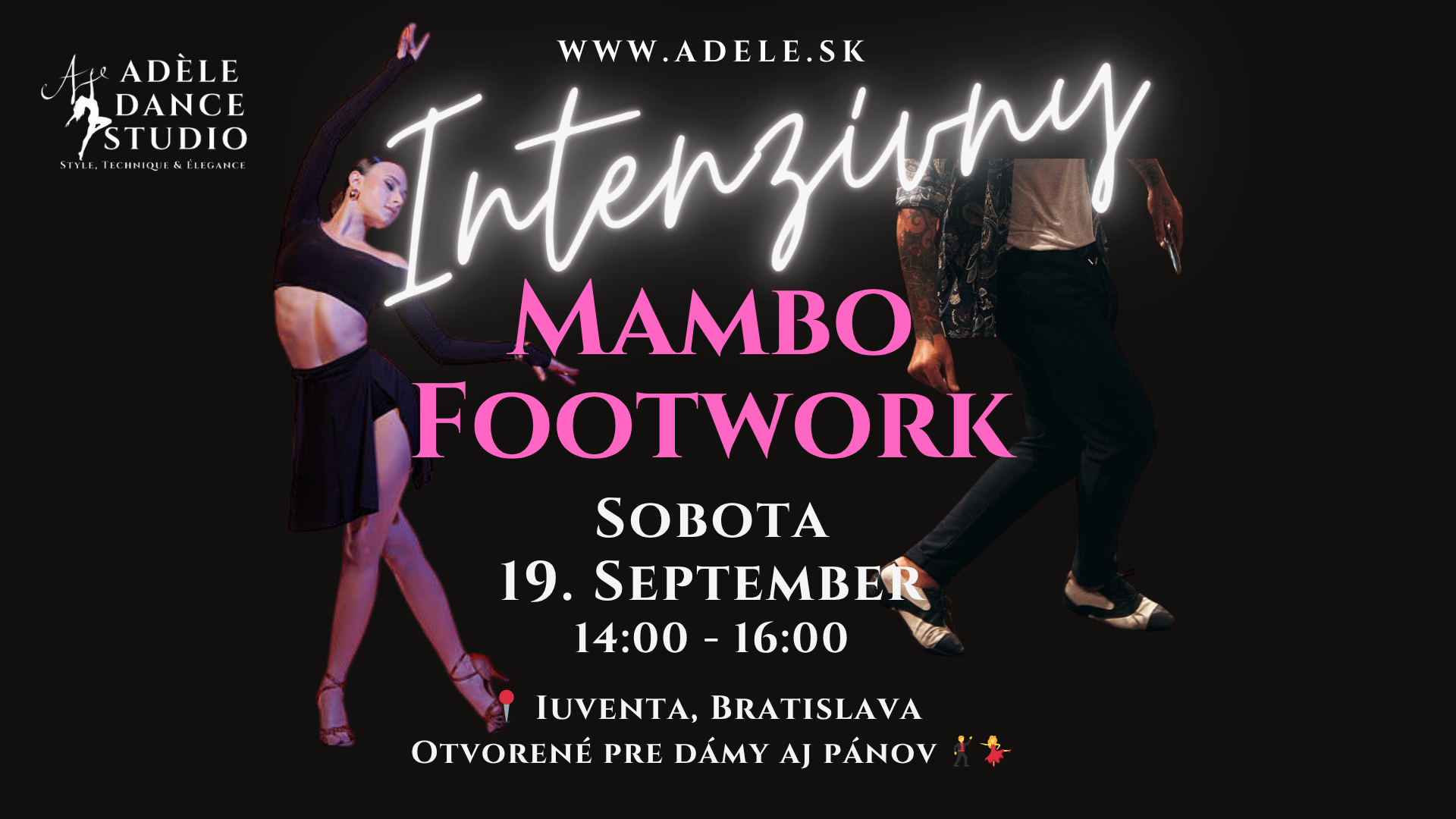 Intenzívny Mambo Footwork Workshop Bratislava