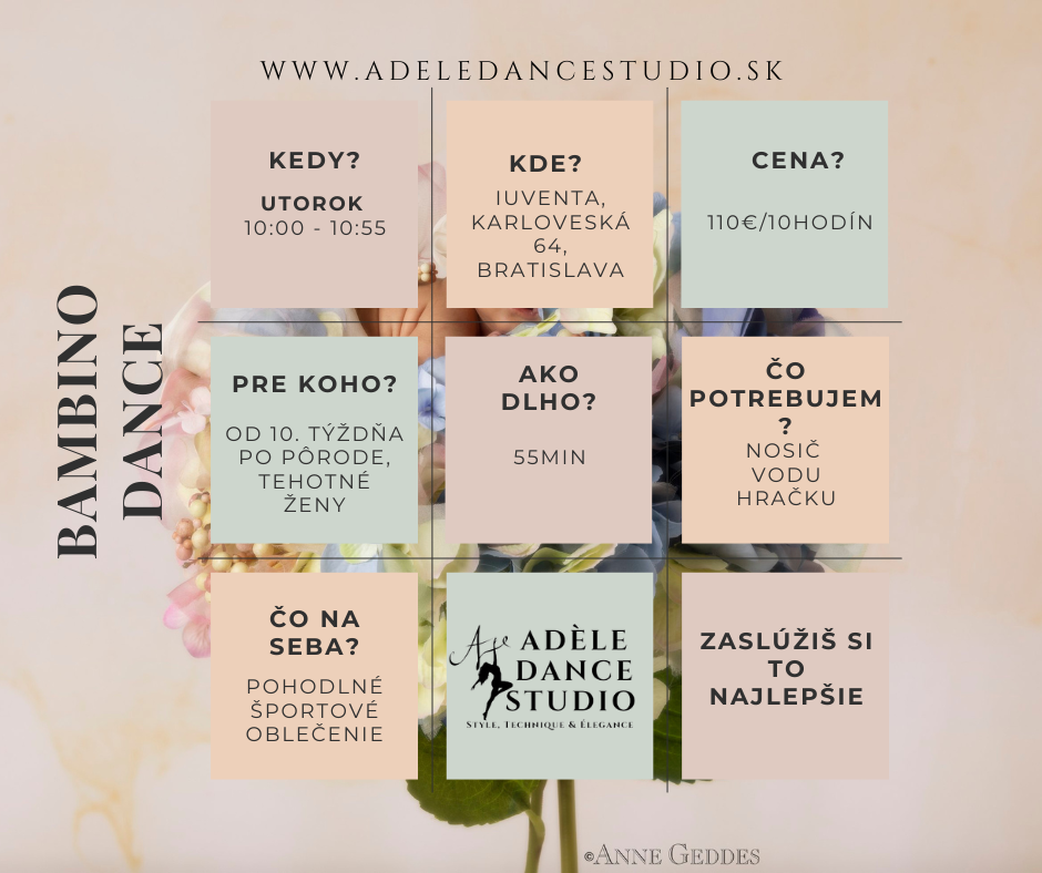 Základné informácie ku Bambino Dance